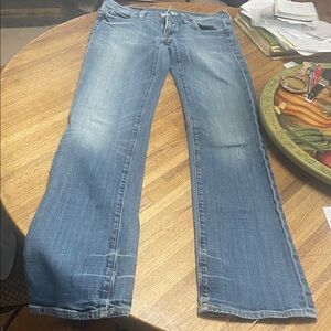 Citizens Of Humanity Medium Blue Straight Leg Jeans